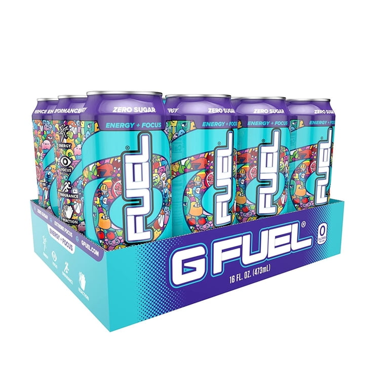 G Fuel Clickbait Energy Drink, 16 oz can, 12-pack case - Walmart.com