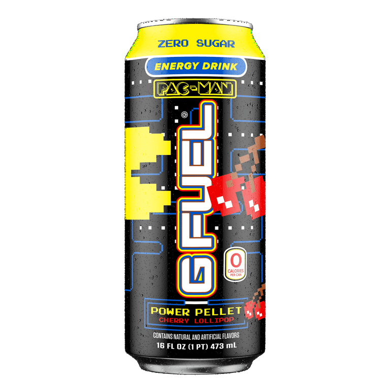 G Fuel Pacman Energy Drink, 16oz Can - Walmart.com