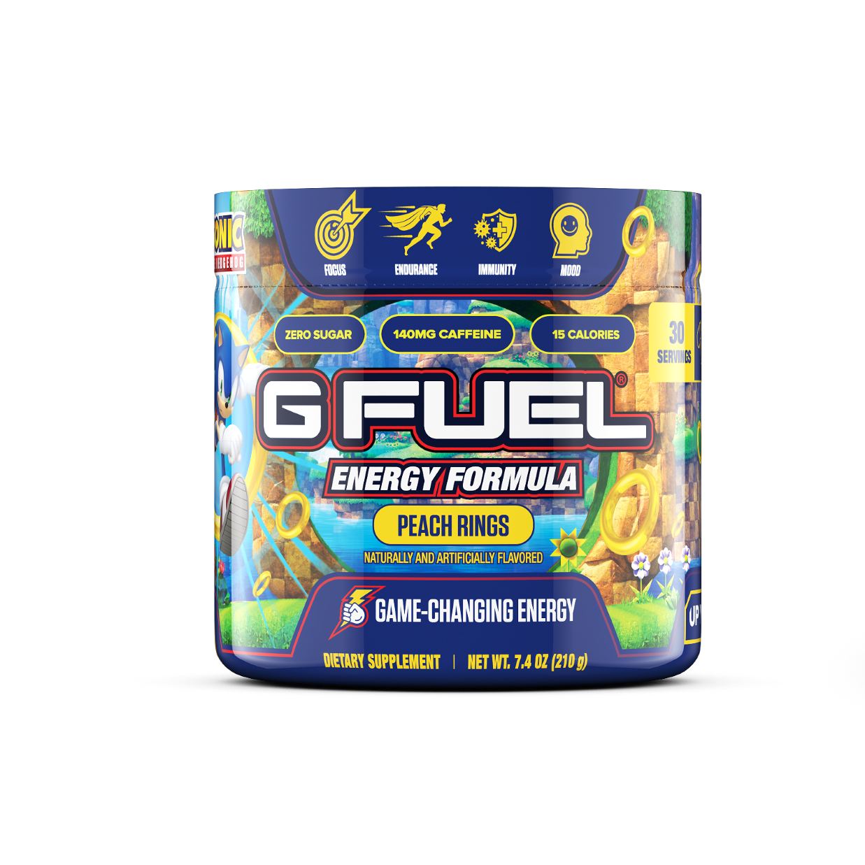 G Fuel Elite Energy and Endurance Powder Tub, Tropical Rain, 40