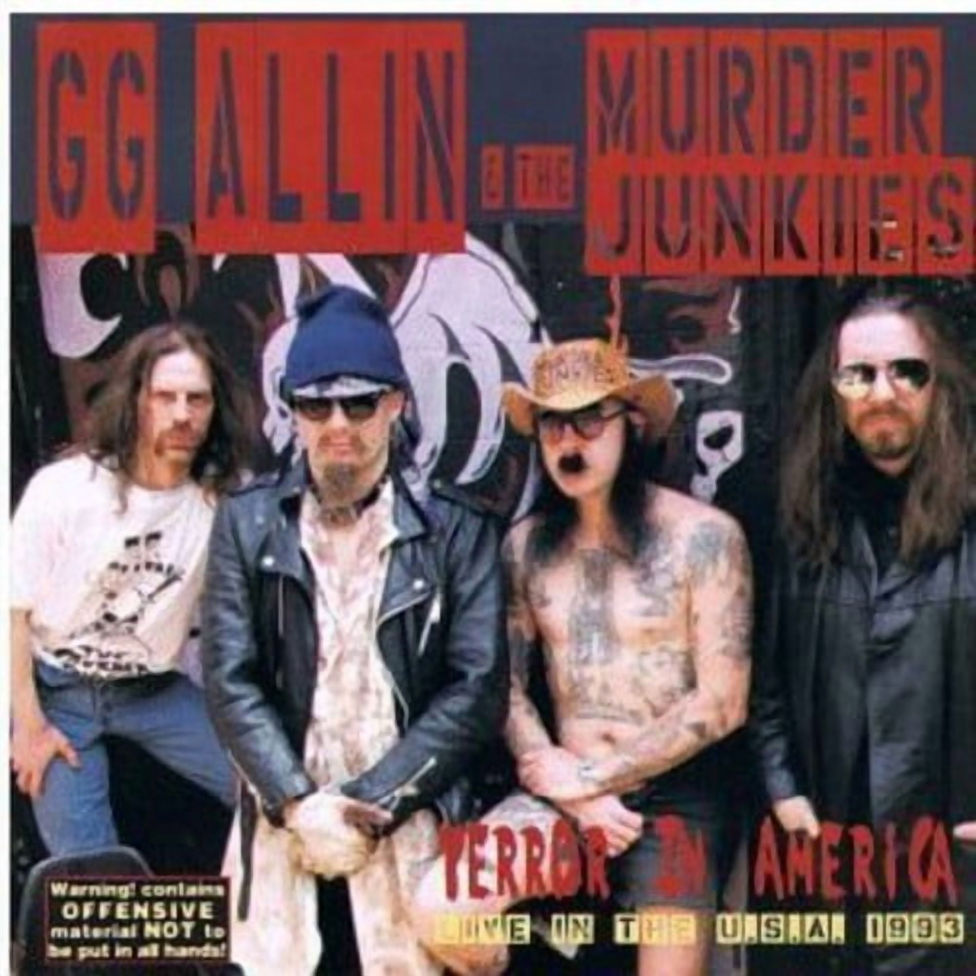 G.G. Allin - Terror in America - Music & Performance - Vinyl