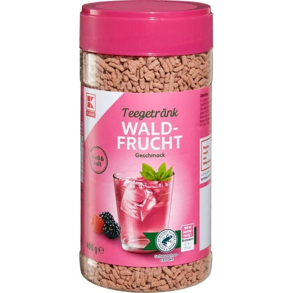 G&G Instant granulated tea: WILD FRUIT ( Hot & Cold) 400g/14 oz