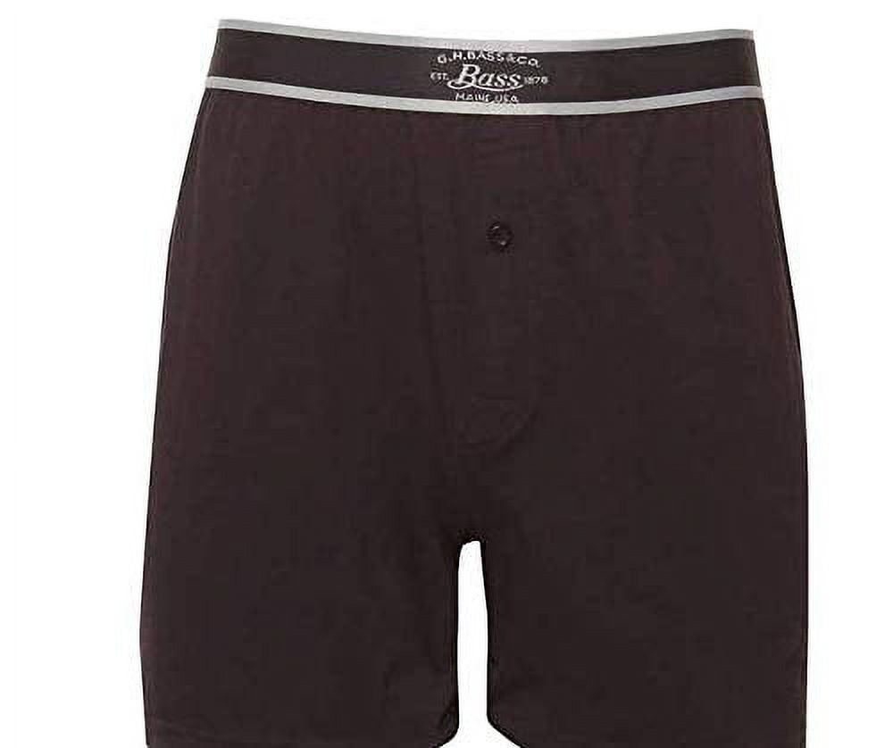 G.H. Bass & Co Boxers 3pk (Black/Grey) (X-Large)
