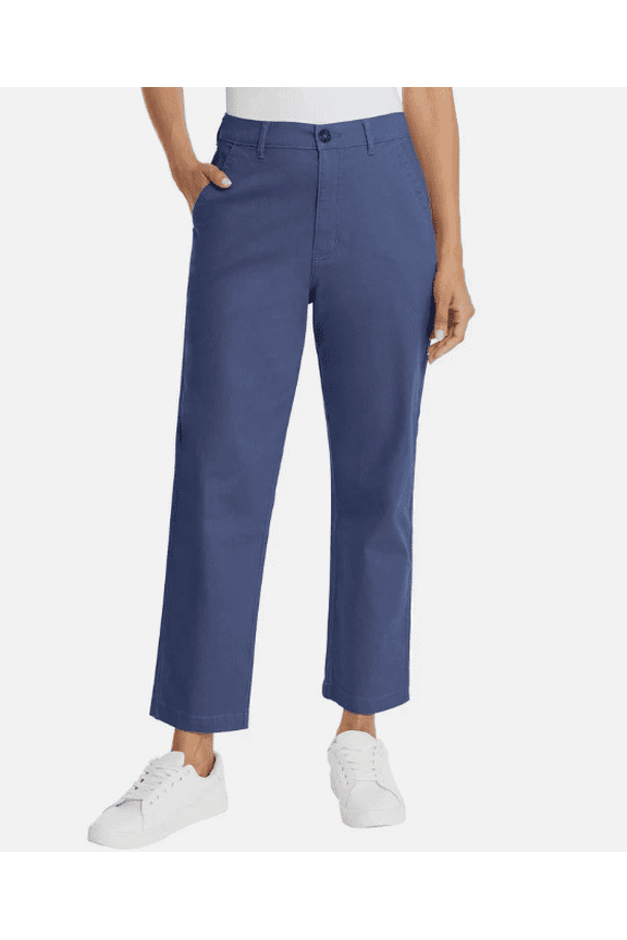 & Co. Ladies' Chino Pant, Blue, Size 12