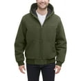 thumbnail image 1 of G.H. Bass & Co. Men’s Hooded Cotton Canvas Shell Workwear Jacket (Green,Large), 1 of 5