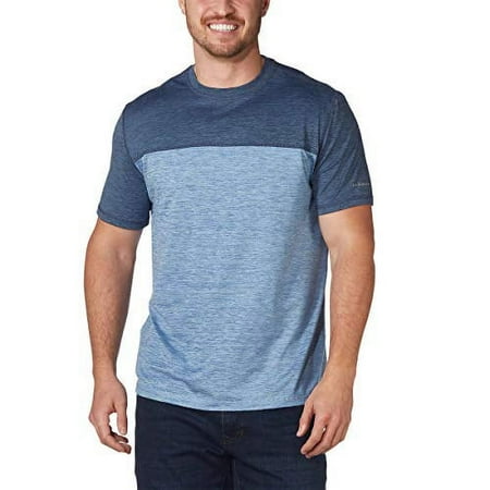 G.H. Bass & Co. Men’s Short Sleeve Tee (XL, Blue)