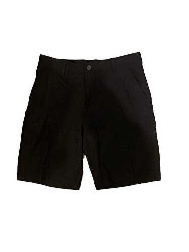 G. H. Bass & Co. Men's Stretch Waistband Quick Dry Shorts (Black, 34