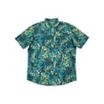 thumbnail image 1 of G.H. Bass & Co. Mens Everglade Green Untucked Button-Down Shirt Medium, 1 of 1