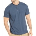 thumbnail image 1 of G.H. Bass & Co. Mens Feeder Stripe Henley Shirt, Blue, Small, 1 of 2