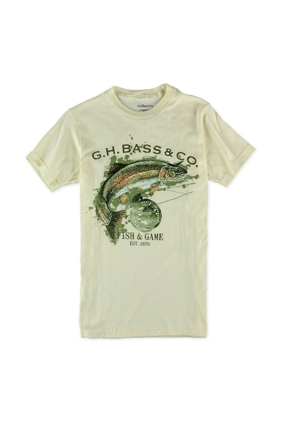 & Co. Mens Fish & Game Graphic T-Shirt
