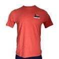 thumbnail image 1 of G.H. Bass Men's Large Tee Shirt Short Sleeve (Baked Apple Heather, X-Large), 1 of 3
