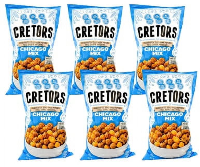 G.H. Cretors Chicago Mix Popcorn - Large Bulk, 737g (1.7 lbs), 6 Bags ...