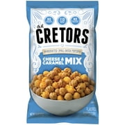 G.H. Cretors Handcrafted Small-Batch Cheese & Caramel Popcorn Mix, 7.5 oz, Gluten-Free Snack