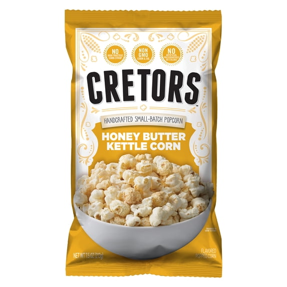 G.H. Cretors Honey Butter Kettle Corn, 7.5 Oz