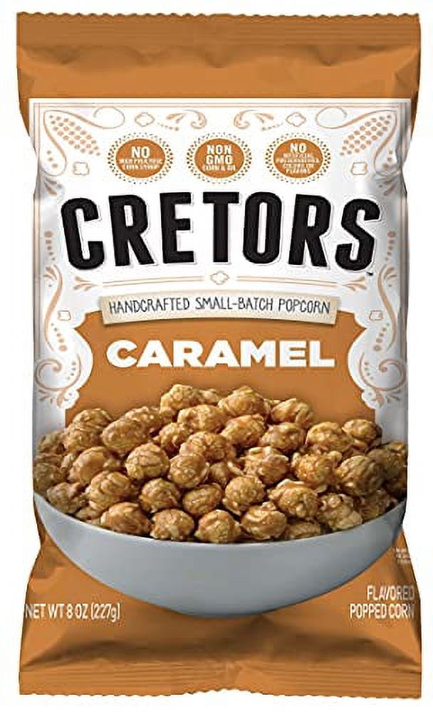 G.H. Cretors Popcorn, Caramel, Cheddar Cheese, and Cheese & Caramel Mix