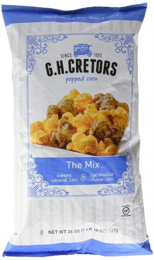 G.H. Cretors The Mix, Popped Corn, 737g/26 oz. Bag