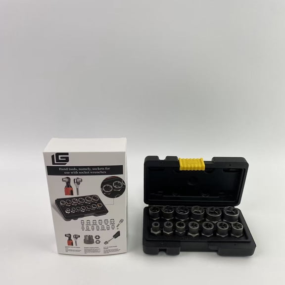 G Hand tools, namely, sockets for use with socket wrenches,Bolt Extractor Set