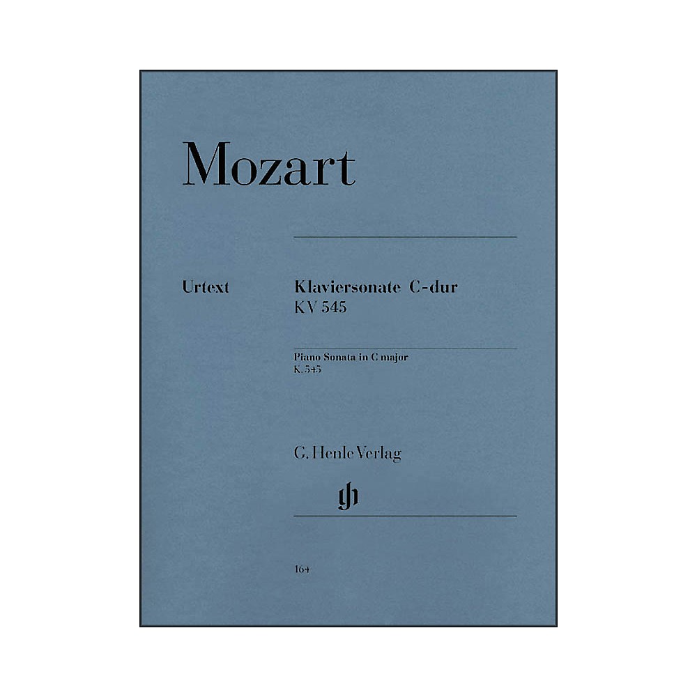 Partition Sonate K545 En Do Majeur - Mozart - Niveau Facile - Piano