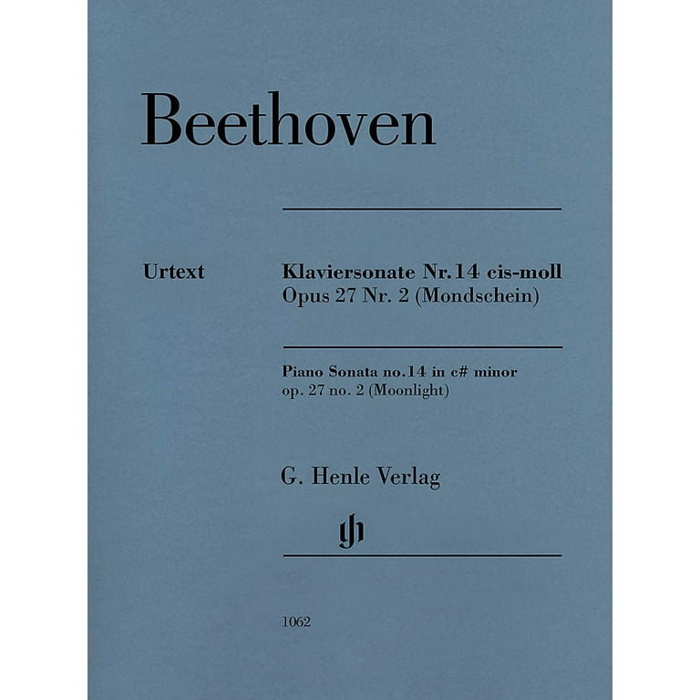 Piano Sonata No. 14 in C-Sharp Minor (Moonlight) - Walmart.com