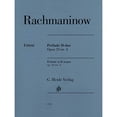thumbnail image 1 of G. Henle Verlag Prelude in D Major Op. 23 No. 4 Henle Music Softcover by Rachmaninoff Edited by Dominik Rahmer, 1 of 2