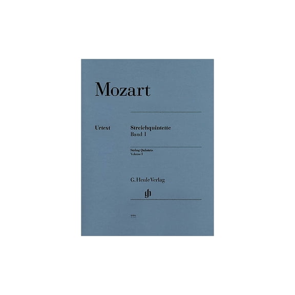 String Quintets - Volume I (Parts) Henle Music Folios Series Softcover by Wolfgang Amadeus Mozart