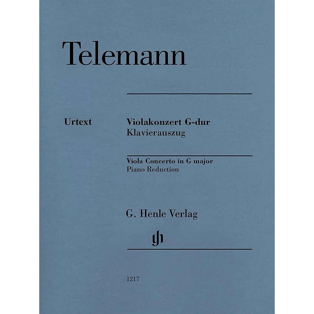 G. Henle Verlag Viola Concerto in G Major (Viola with Piano Reduction) Henle Music Folios Series Softcover