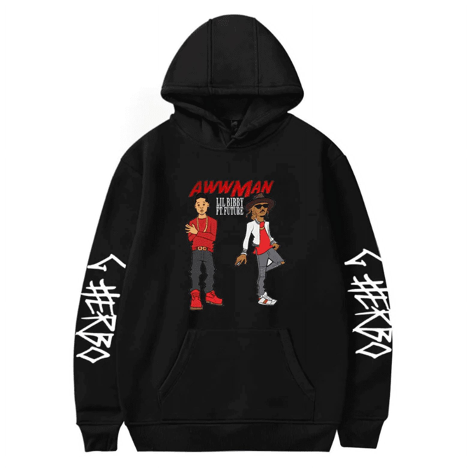 G Herbo Merch Hoodie Unisex G Herbo Logo Hooded Sweatshirt Long SLeeve