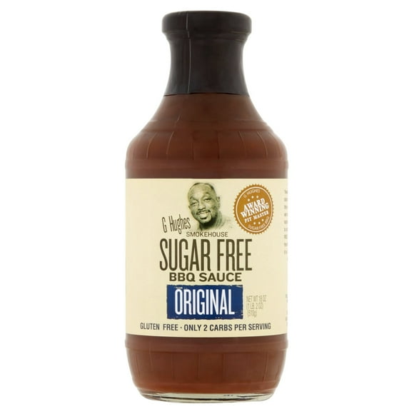 G Hughes BBQ Sauce Sugar Free Smokehouse Original