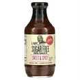 thumbnail image 1 of G Hughes Sugar Free BBQ Sauce Sweet & Spicy 1 lb 2 oz (510 g) Pack of 4, 1 of 5