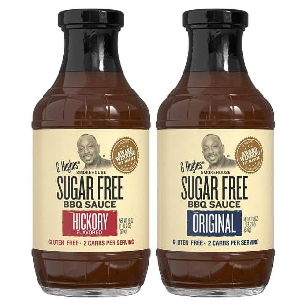 G Hughes Sugar Free Mesquite BBQ Sauce - Gluten Free, 18 Oz Bottles (Pack Of 6) 3 thumbnail image