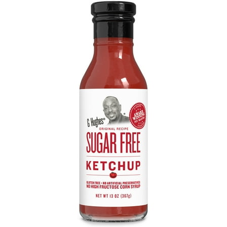 G Hughes Sugar Free Ketchup, 13 oz