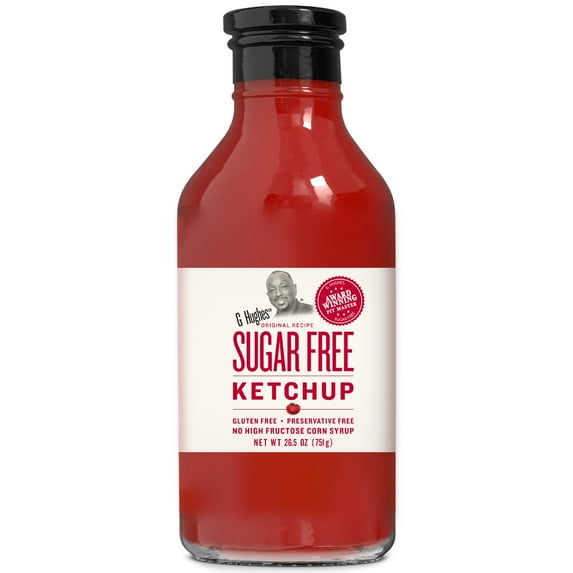G Hughes Sugar Free Ketchup, 26.5 oz