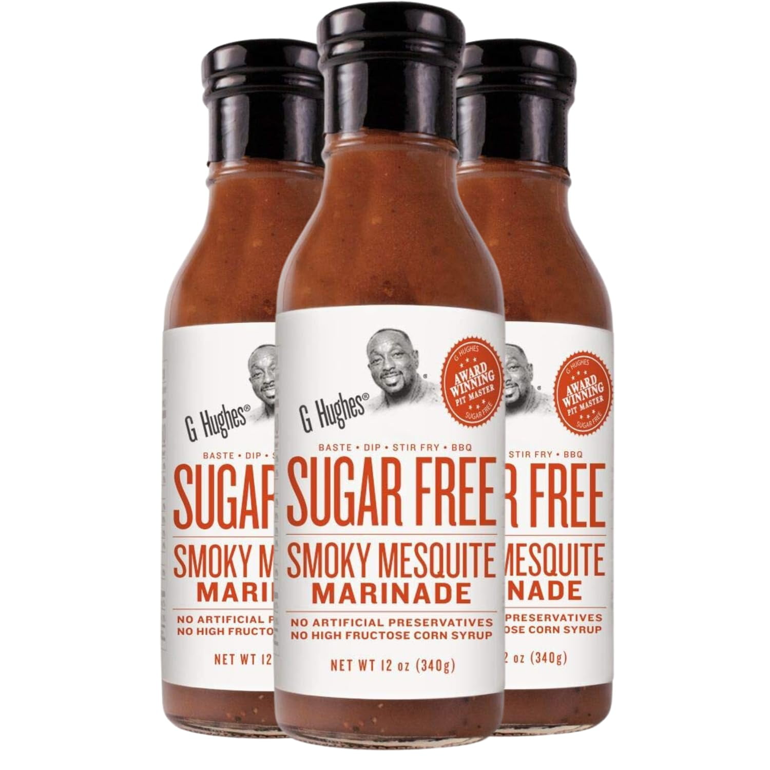 G Hughes Sugar Free, MMF7 Smoky Mesquite Marinade - Sugar Mesquite ...