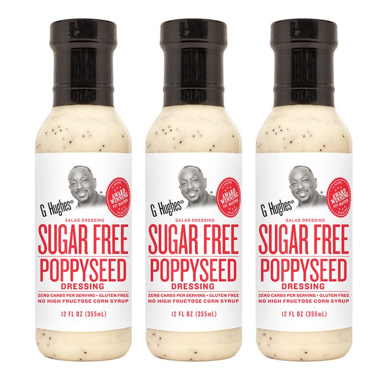 G Hughes Sugar Free, Salad Dressing Bundle - Gluten Free Salad Dressings,  Keto-Friendly, Low Carb Dressing, Healthy Salad Dressing - 12 Oz Bottles