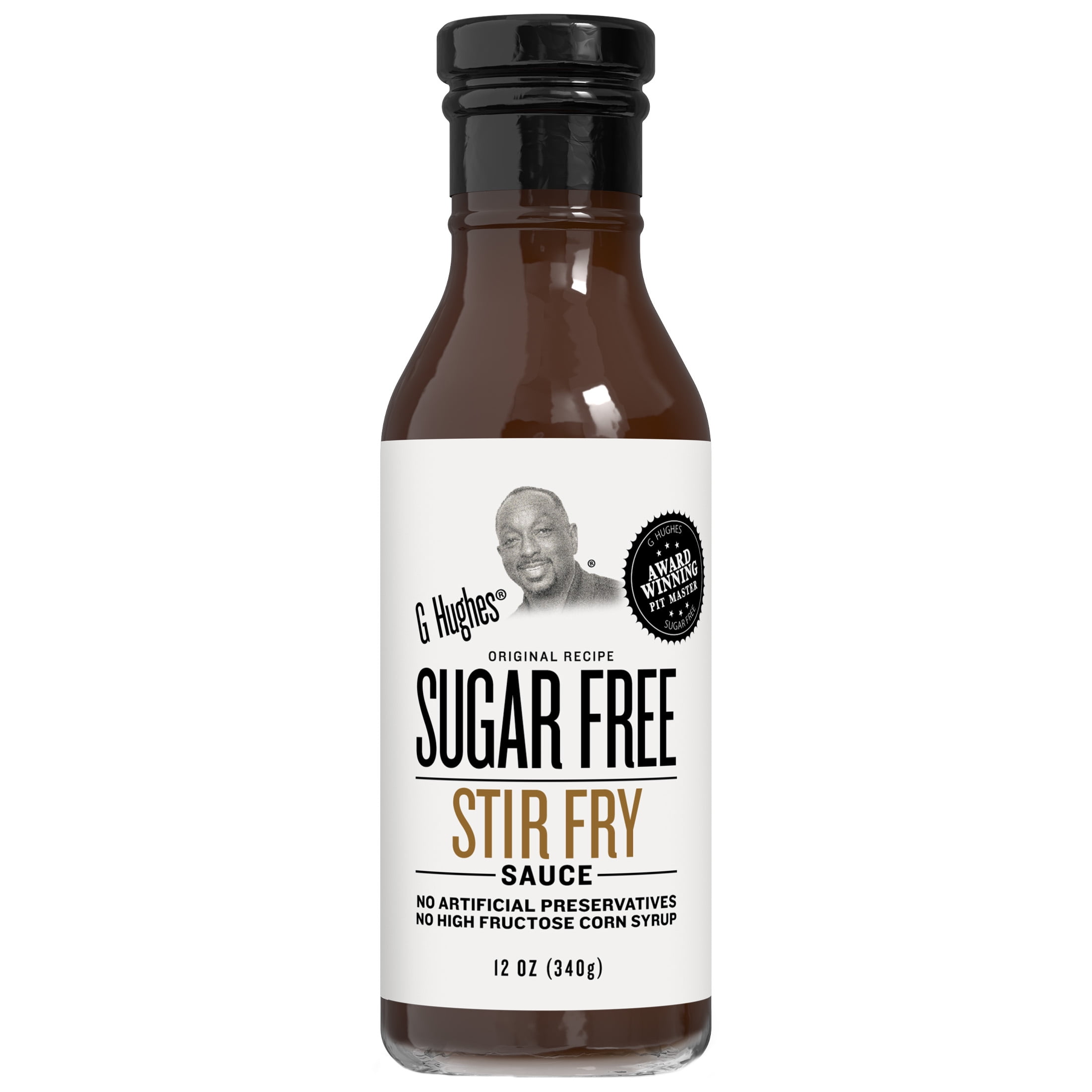G Hughes Sugar Free Stir Fry Sauce, 12 oz