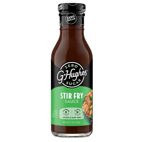 G Hughes Sugar Free Stir Fry Sauce, 12 oz