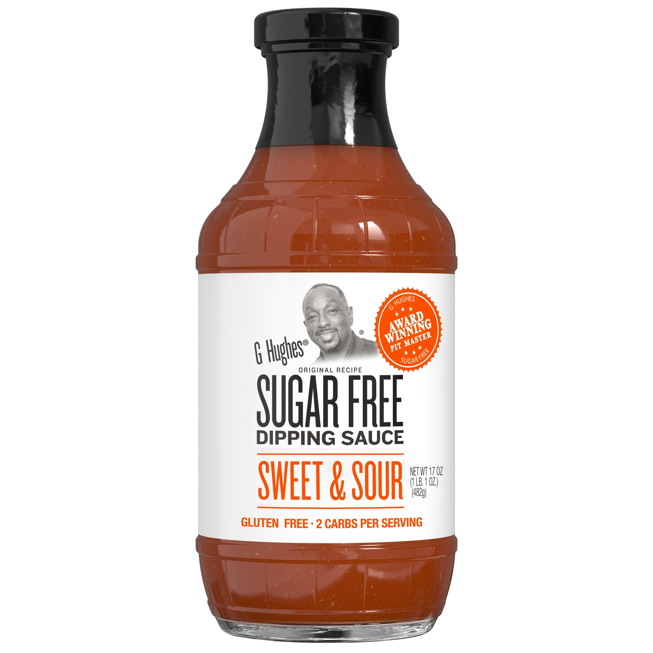 G Hughes Sugar Free Sweet & Sour Dipping Sauce 17 oz