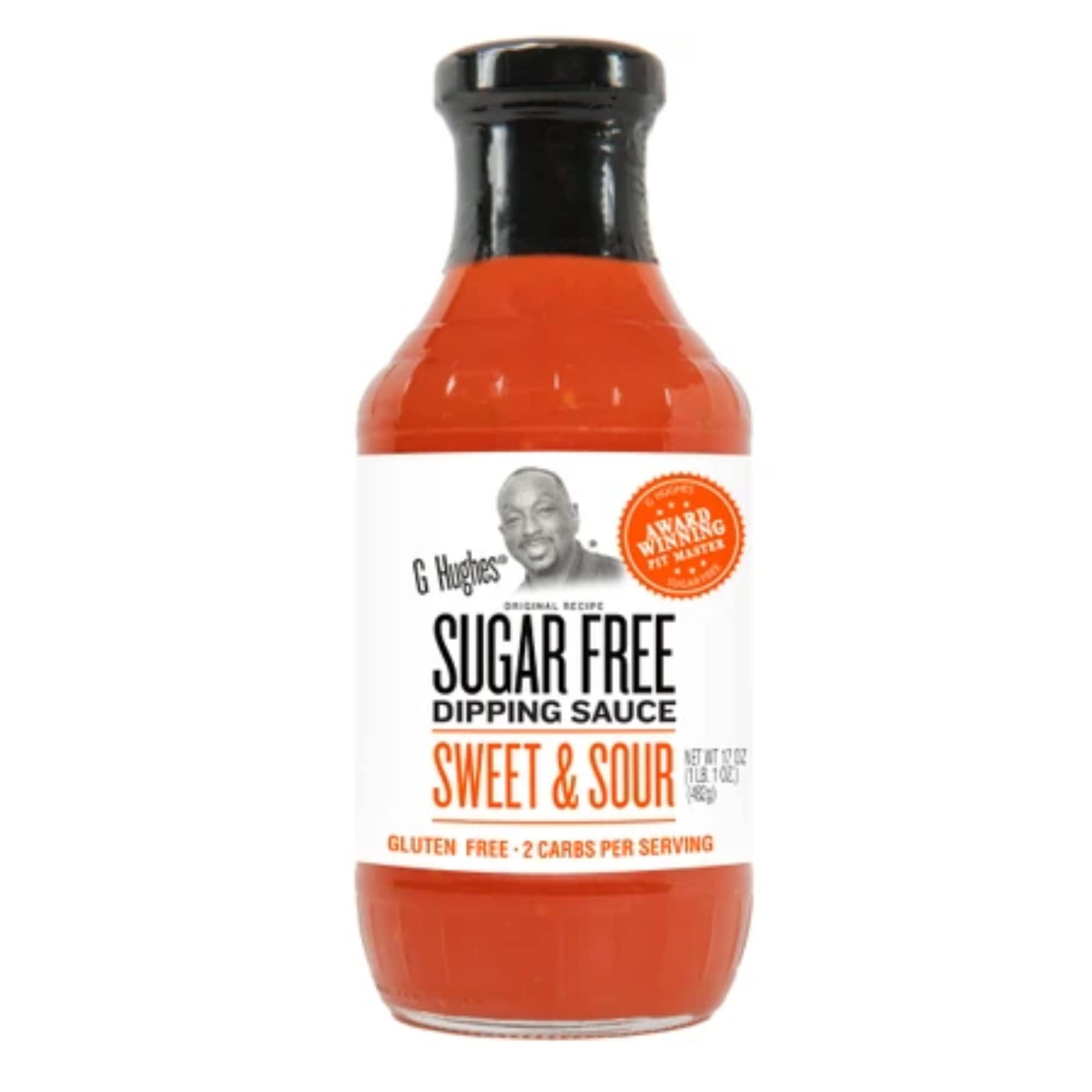 G Hughes Sugar Free, Sweet & Sour Sauce Gluten Free Dipping Sauce, Great Tasting Healthy Sauce