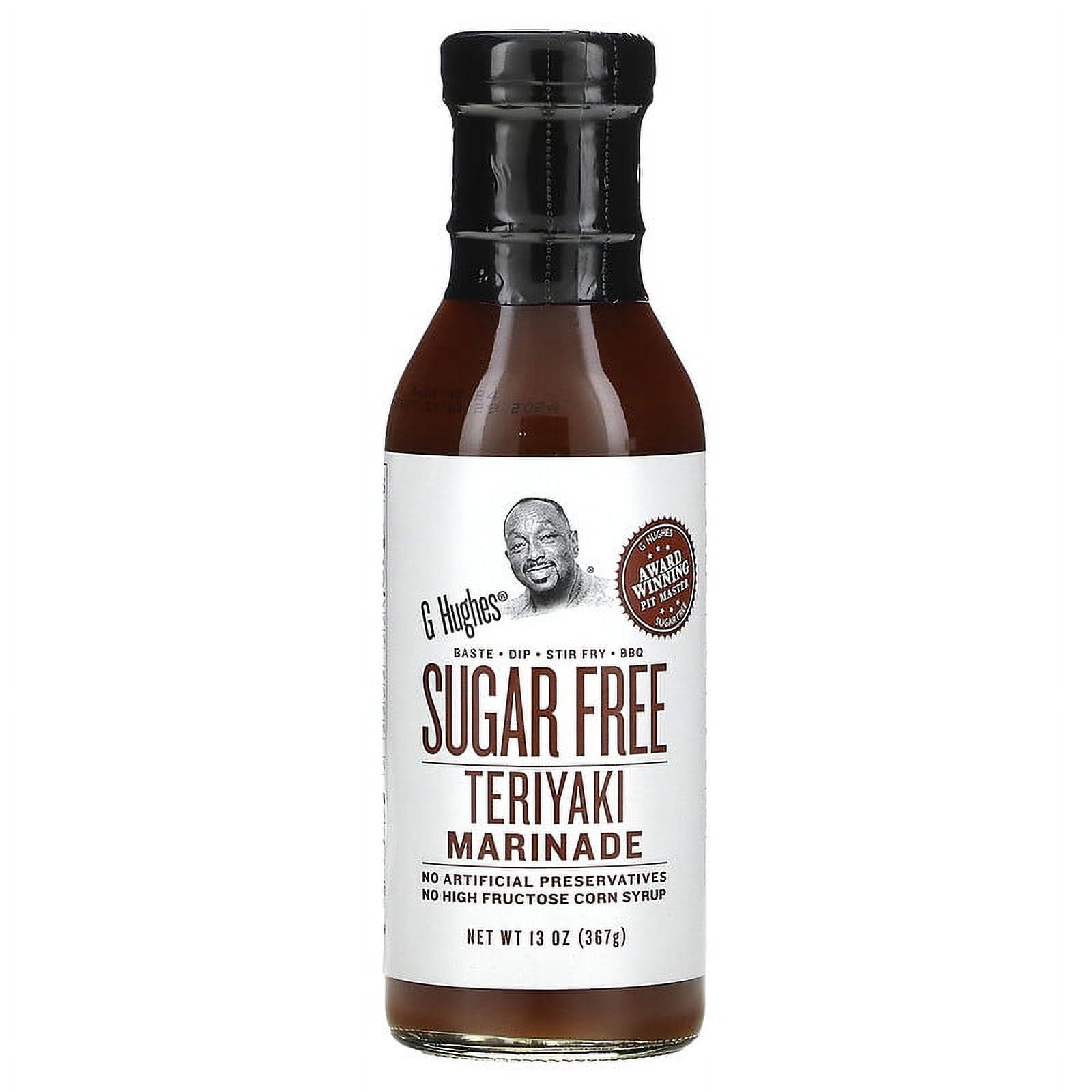 G Hughes Sugar Free Teriyaki Marinade 13 oz (367 g) - Walmart.com