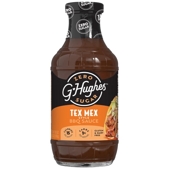 G Hughes G Hughes Zero Sugar Tex Mex BBQ Sauce — product image