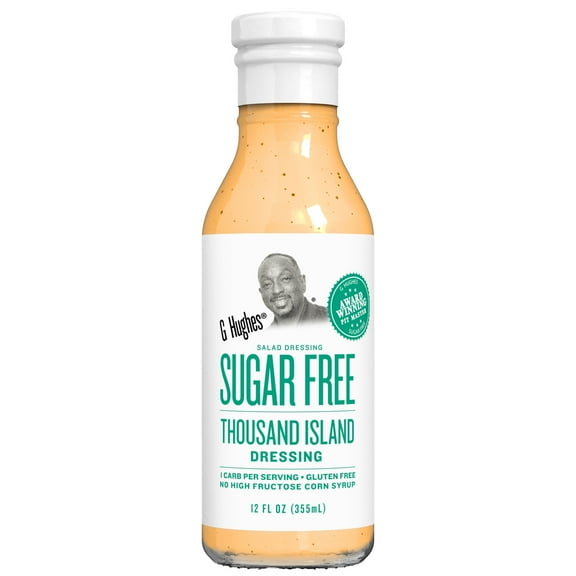 G Hughes Sugar Free Thousand Island Dressing, 12 fl oz