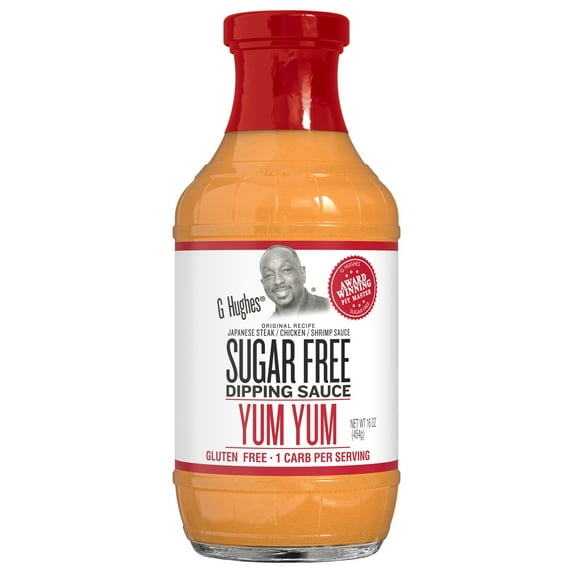 G Hughes Sugar Free Yum Yum Dipping Sauce, 16 oz