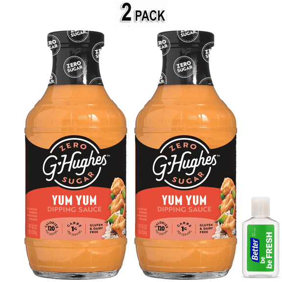 G Hughes Zero Sugar Yum Yum Dipping Sauce, 16 oz