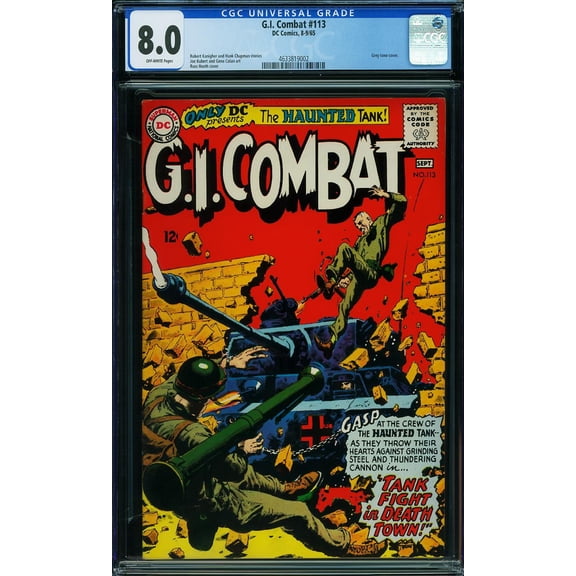 G.I. Combat #113 - CGC 8 Comic Book