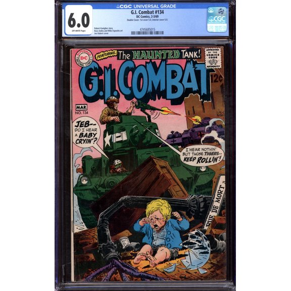 G.I. Combat #134 - CGC 6 Comic Book