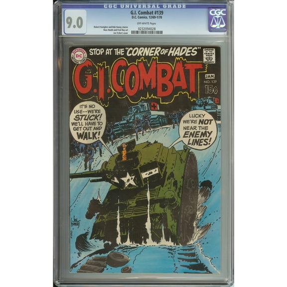 G.I. Combat #139 - CGC 9 Comic Book
