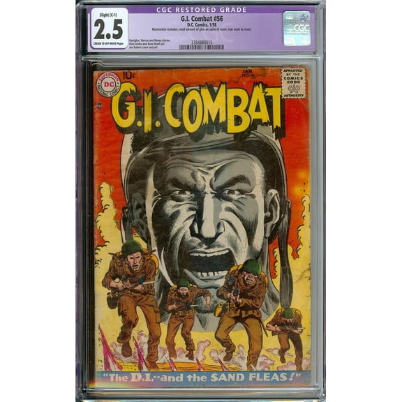 G.I. Combat #56 - CGC 2.5 Comic Book