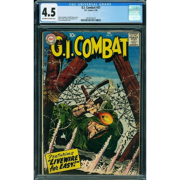 G.I. Combat #57 - CGC 4.5 Comic Book