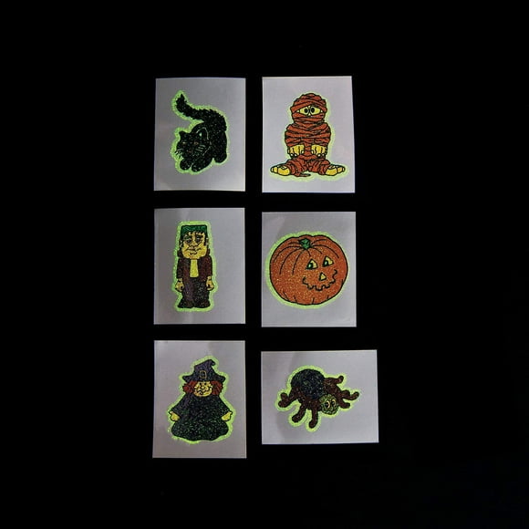 G-I-D Halloween Tattoos (6Dz) - Apparel Accessories - 72 Pieces