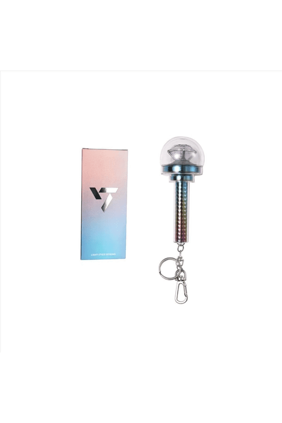 SEVENTEEN Mini Lightstick Keychain, SVT Carat Bong Glow Pendant Kpop Fan Merch