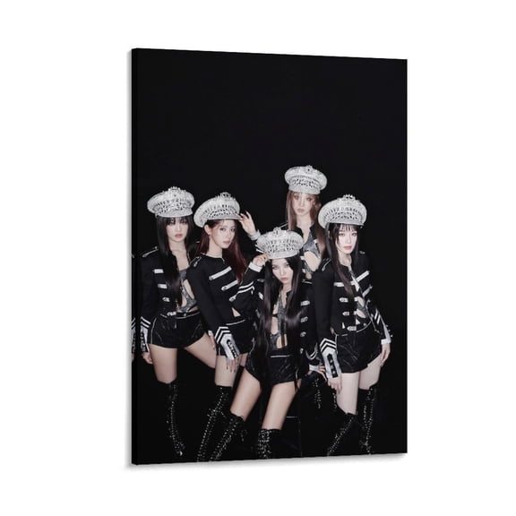 (G)I-DLE Group K-pop Famous Poster Print Photo Art Painting Canvas Poster Home Decorative Bedroom Modern Decor Posters Gifts 24x36inch(60x90cm)